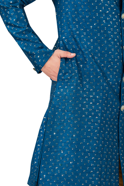 Mens Silk Kurta Set - Roop Darshan