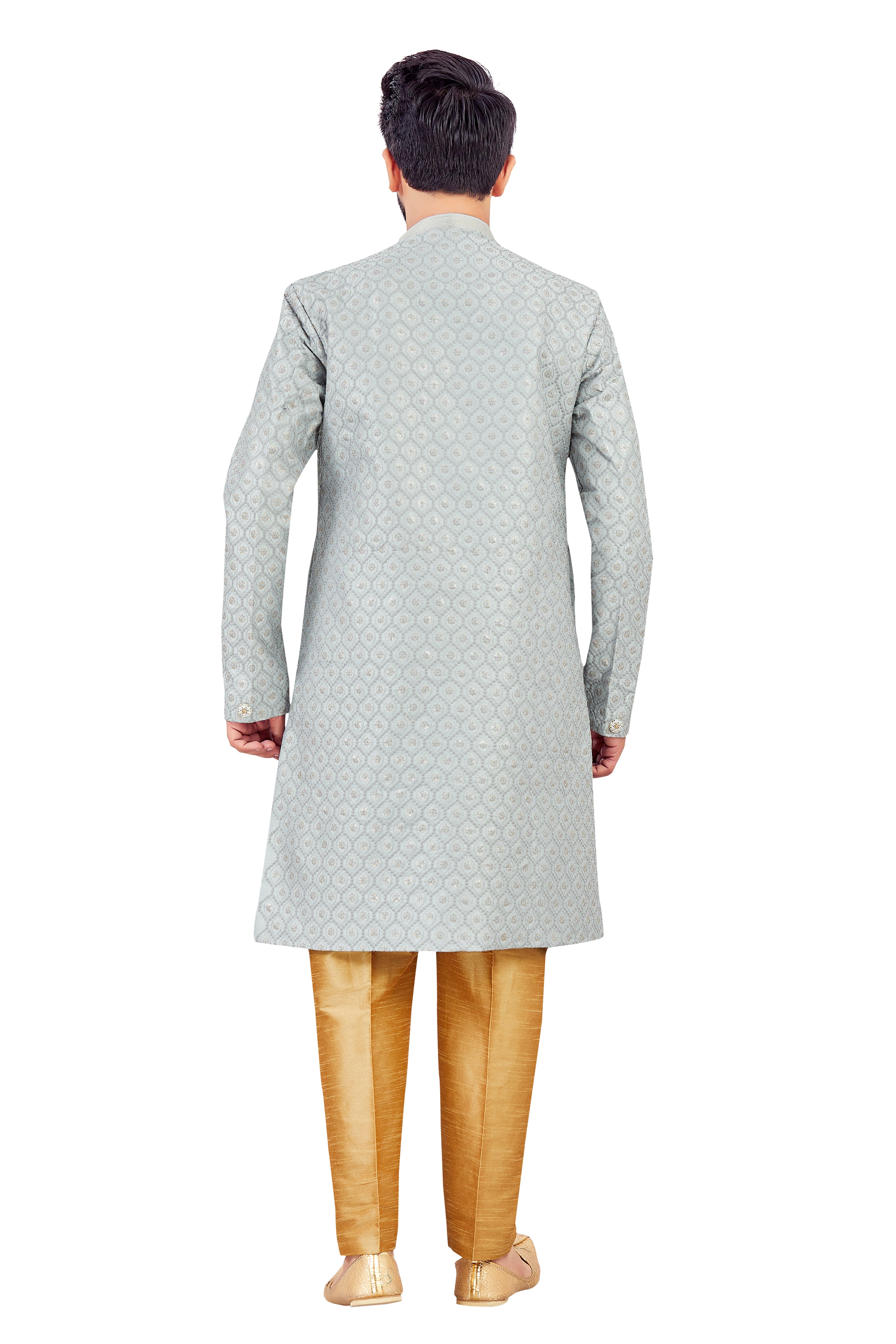 Mens Silk Kurta Set - Roop Darshan