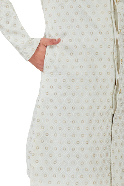 Mens Silk Kurta Set - Roop Darshan