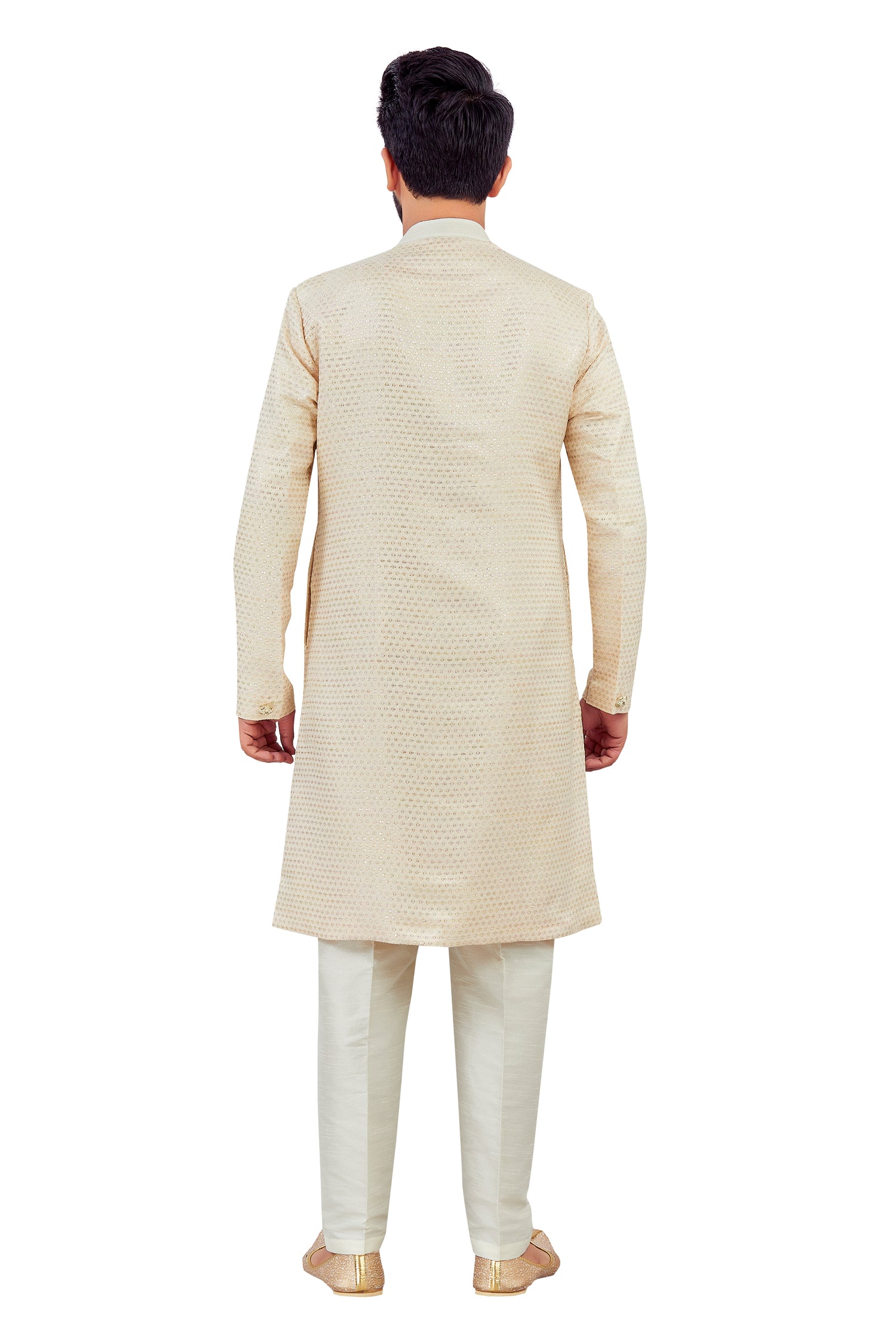Mens Silk Kurta Set - Roop Darshan