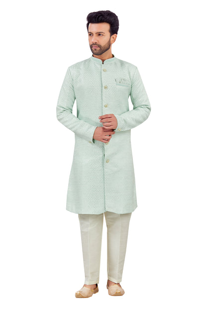 Mens Silk Kurta Set - Roop Darshan
