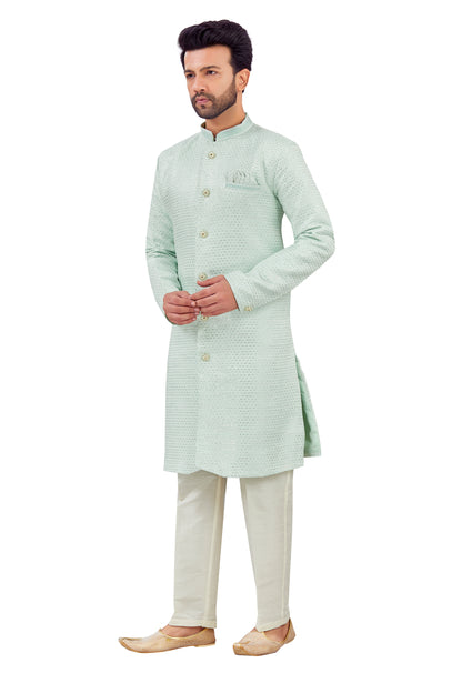 Mens Silk Kurta Set - Roop Darshan