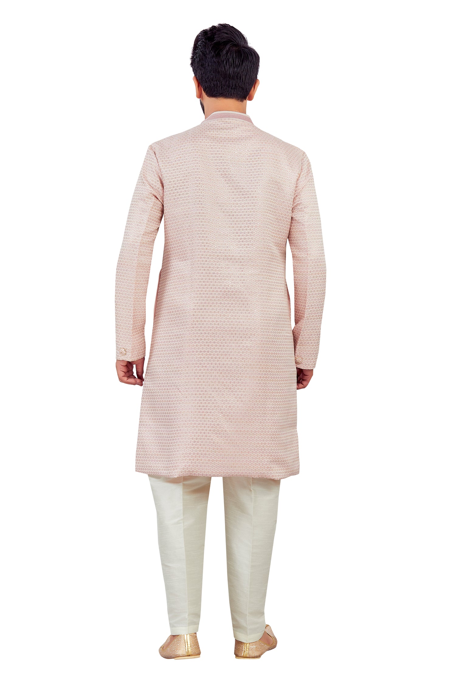 Mens Silk Kurta Set - Roop Darshan