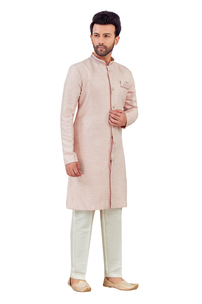 Mens Silk Kurta Set - Roop Darshan