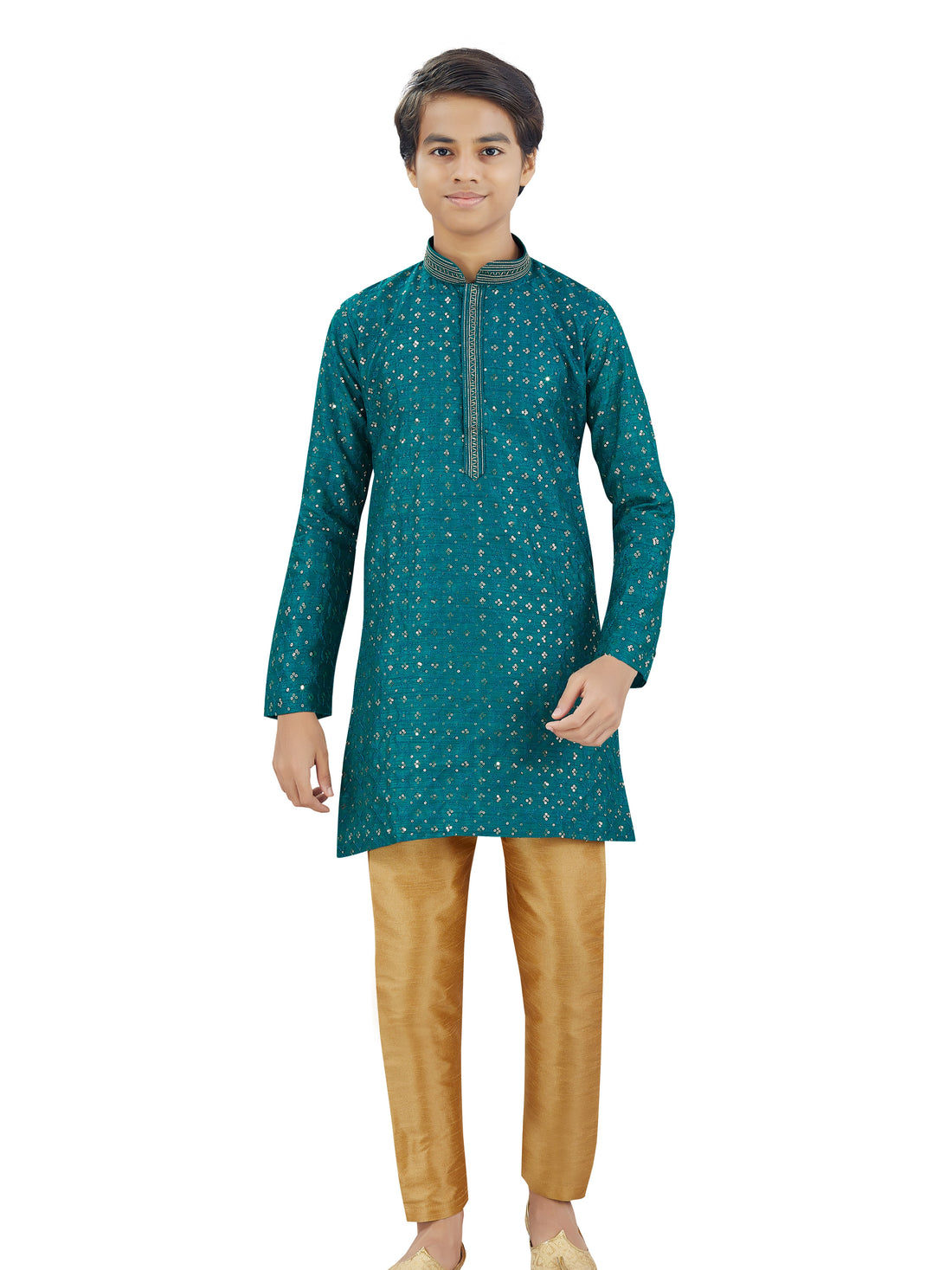 Boys Silk Kurta Set