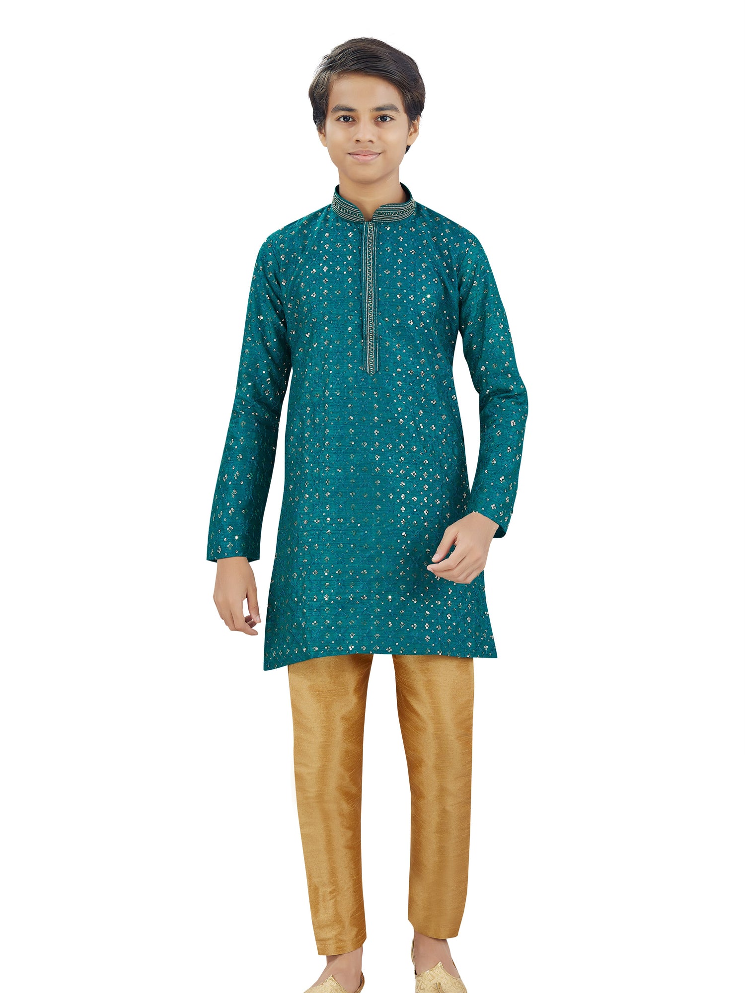 Boys Silk Kurta Set - Roop Darshan