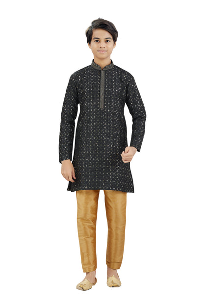 Boys Silk Kurta Set - Roop Darshan