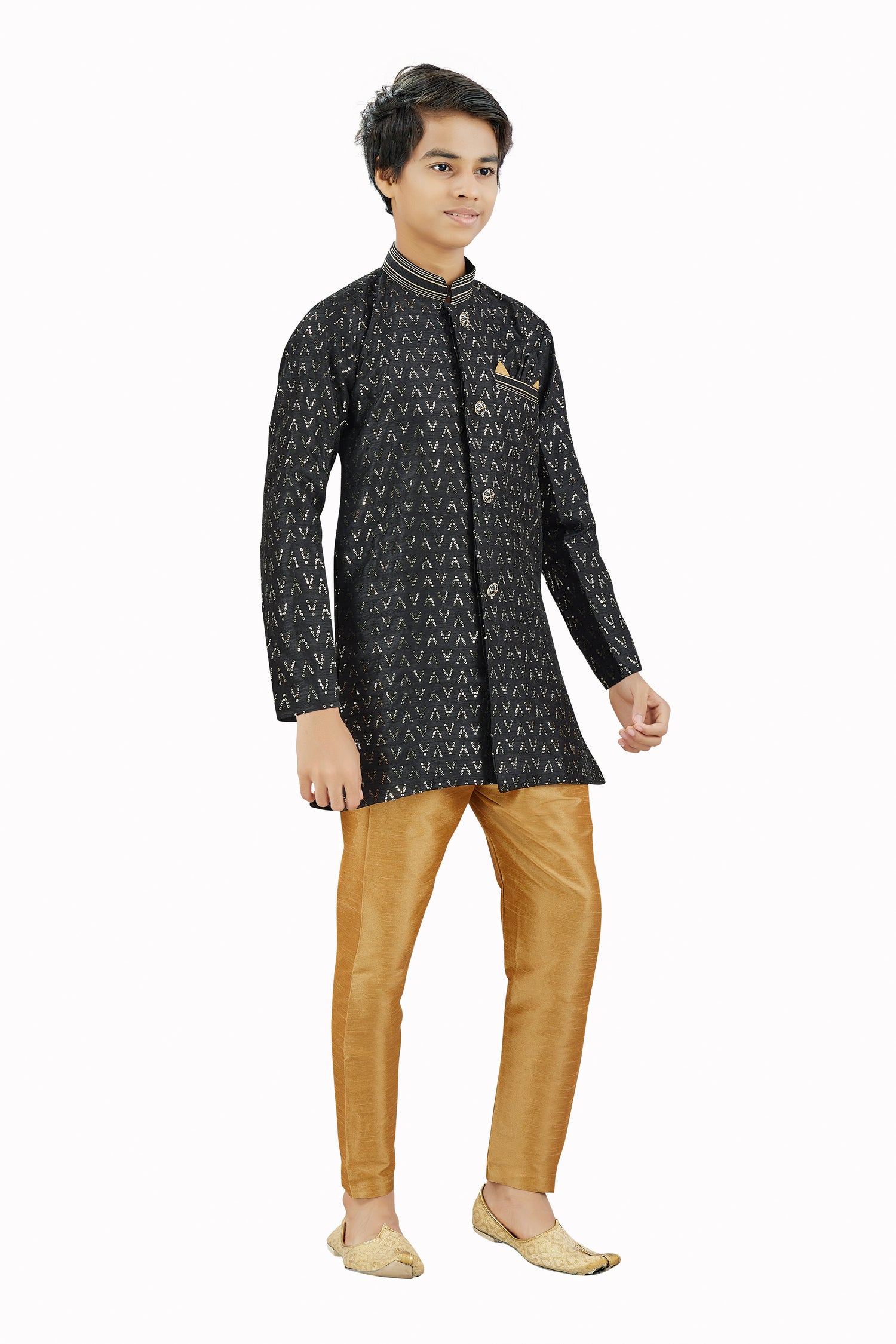 Boys Silk Kurta Set