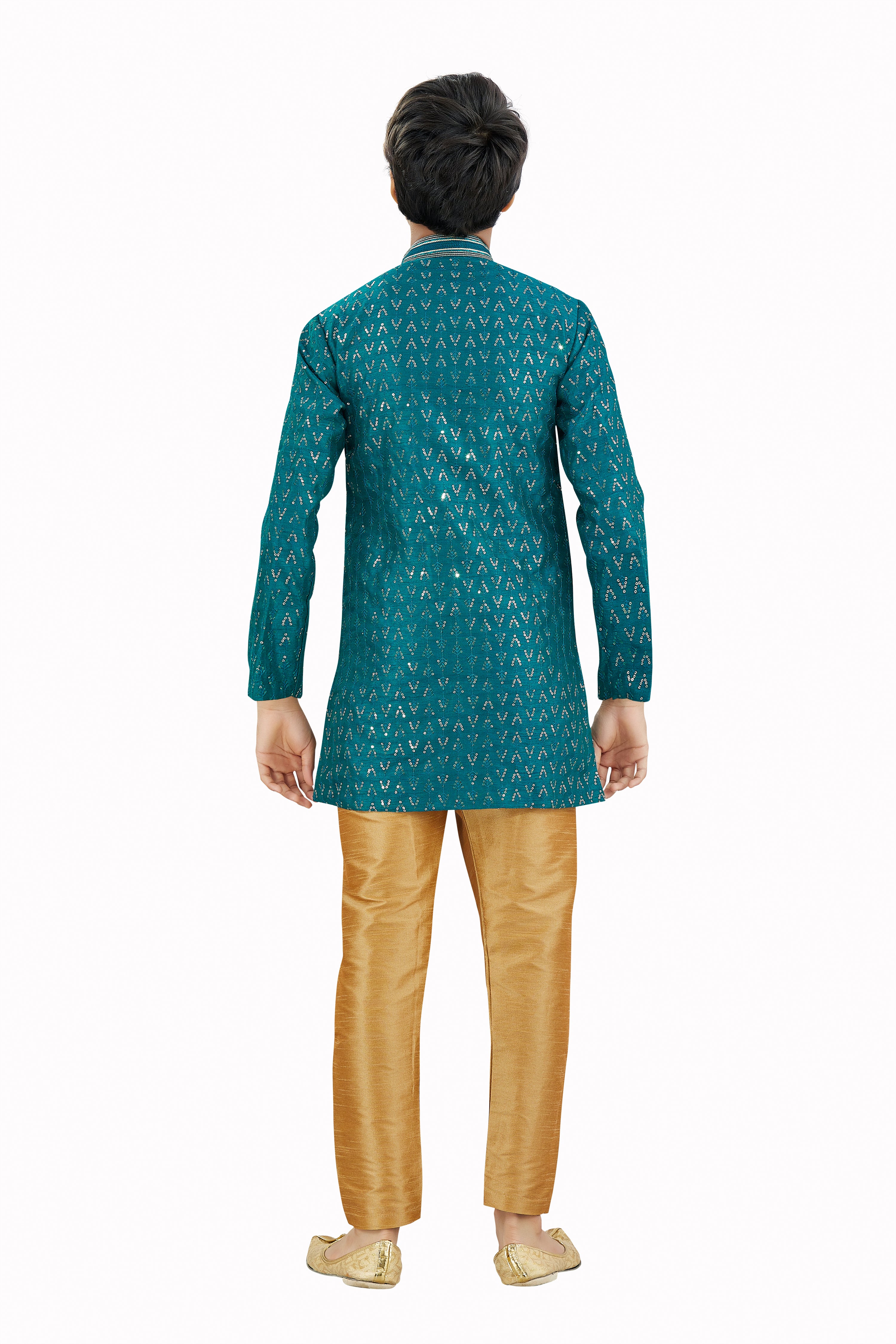 Boys Silk Kurta Set - Roop Darshan
