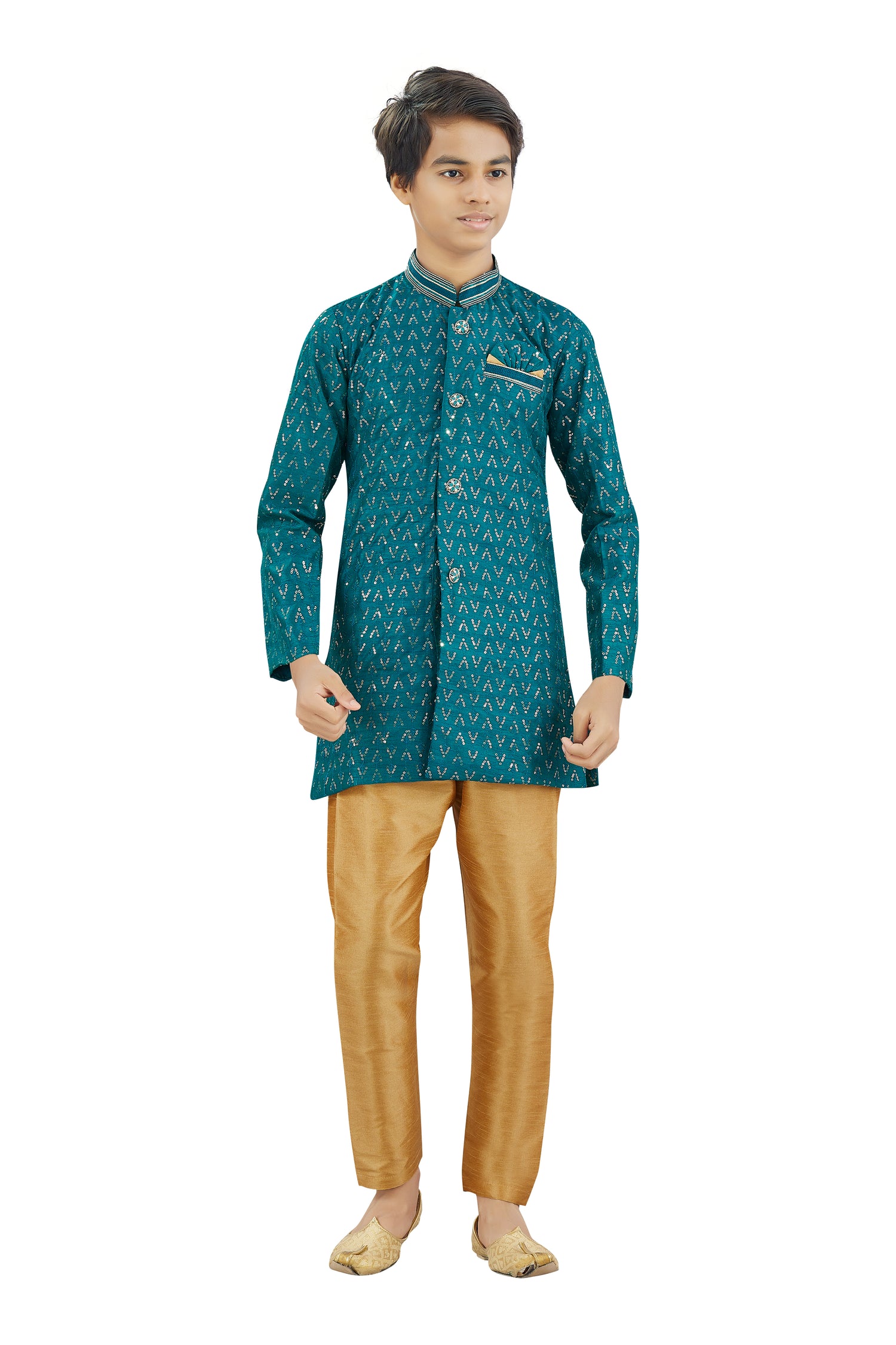 Boys Silk Kurta Set