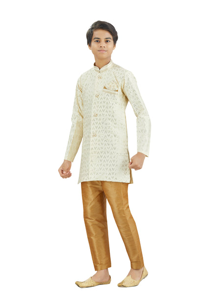 Boys Silk Kurta Set