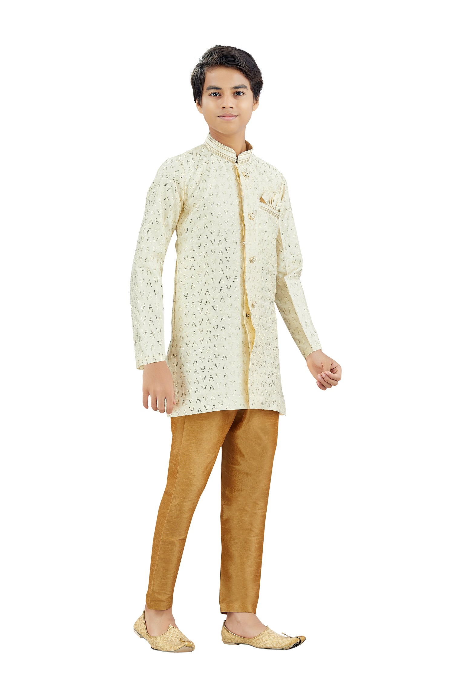 Boys Silk Kurta Set