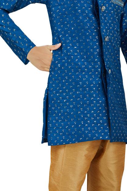 Boys Silk Kurta Set - Roop Darshan