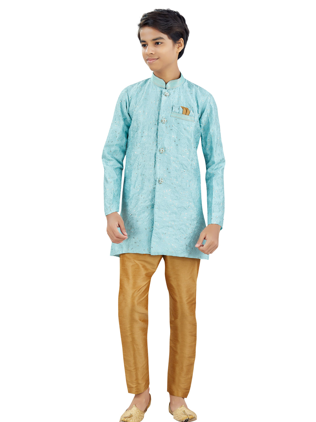 Boys Silk Kurta Set