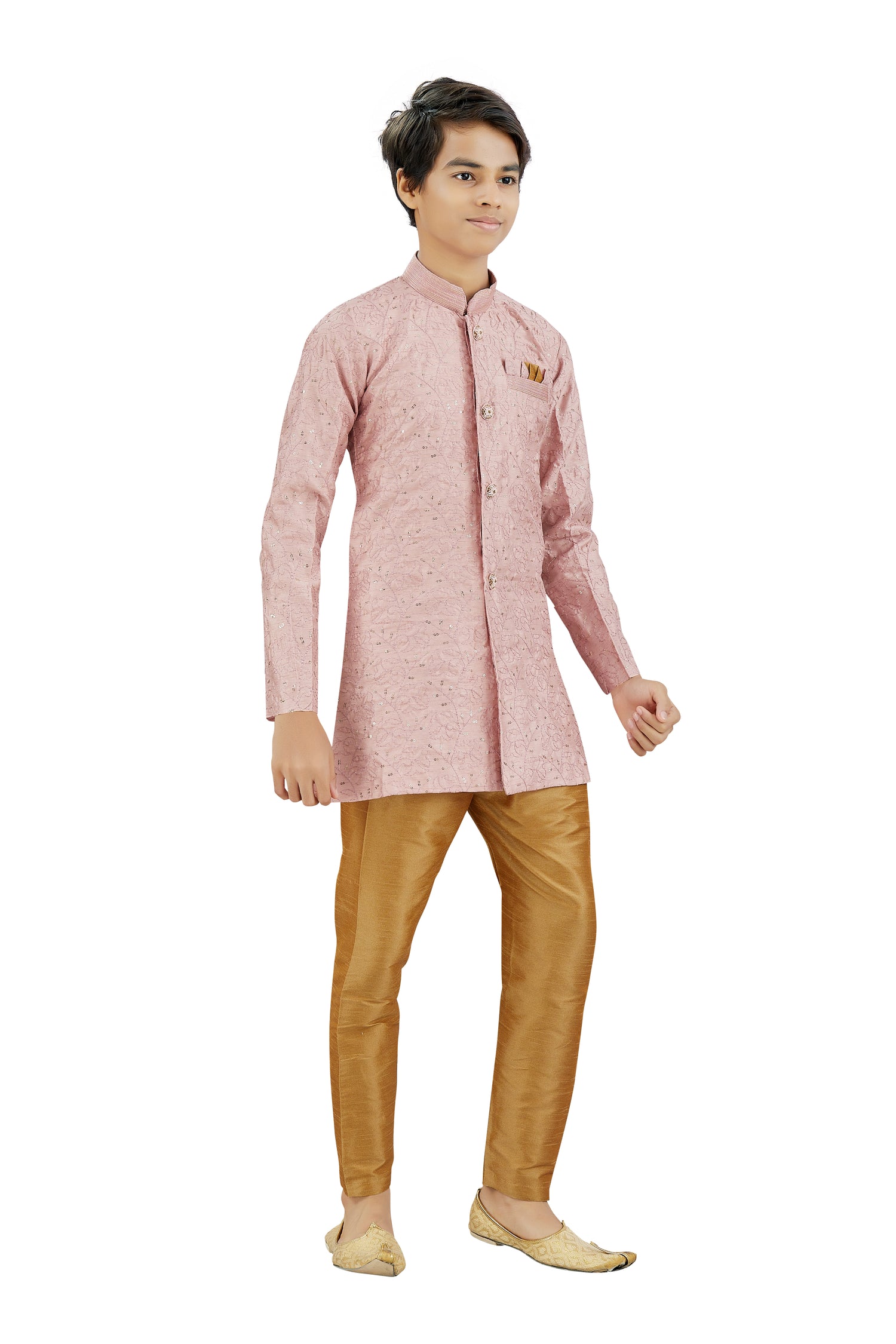 Boys Silk Kurta Set