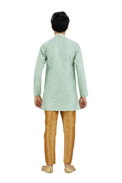 Boys Silk Kurta Set