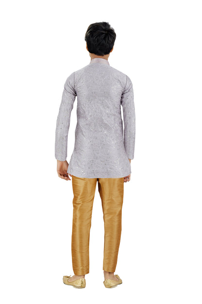 Boys Silk Kurta Set