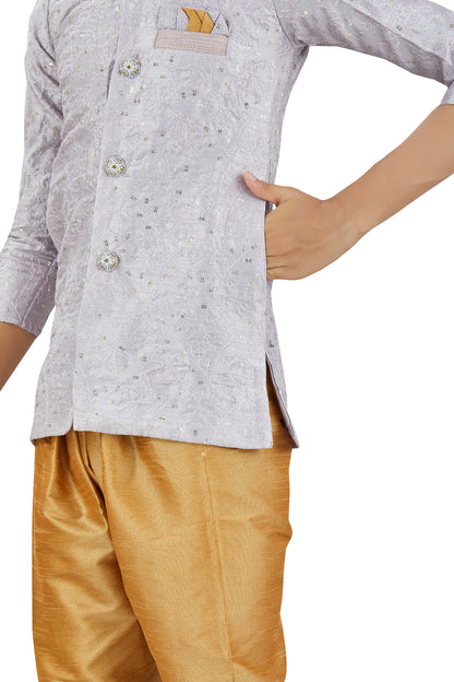 Boys Silk Kurta Set