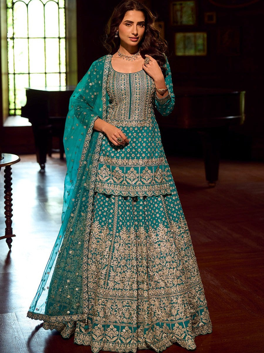 Surina Long Top Lehenga