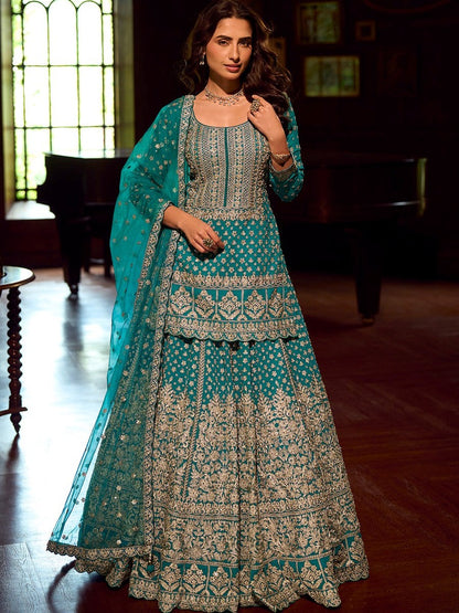 Surina Long Top Lehenga