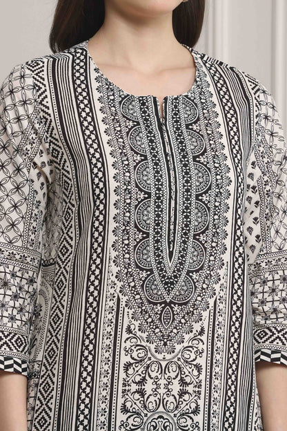 Biba Cotton Printed Kurti - Roop Darshan