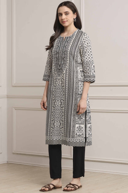 Biba Cotton Printed Kurti - Roop Darshan