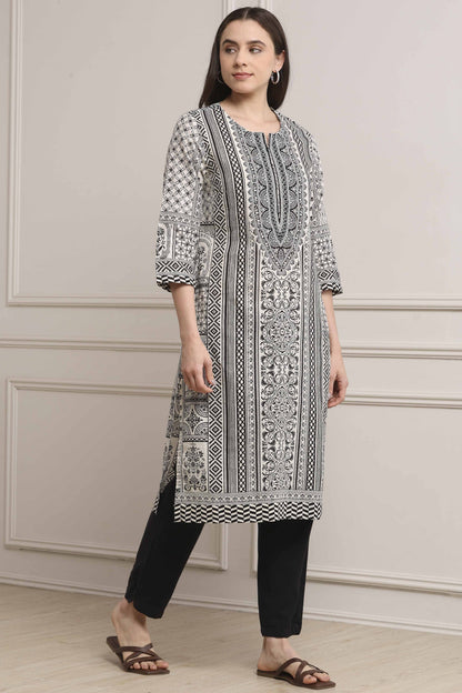 Biba Cotton Printed Kurti - Roop Darshan