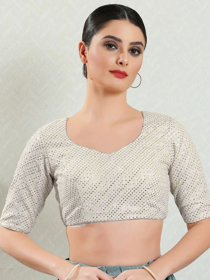 Sequence Work Fancy Blouse - Roop Darshan