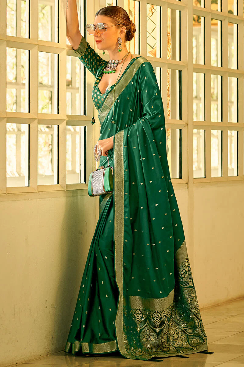 Kriti Weaving Silk Saree - Roop Darshan