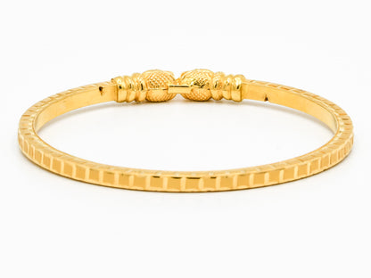 22CT Gold 2PC Bangle - Roop Darshan