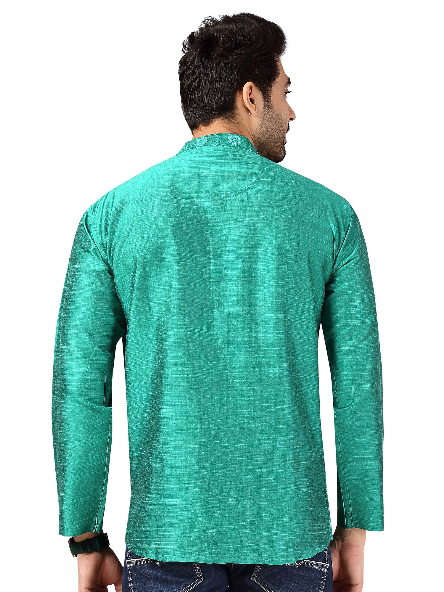 Mens Abhla Work Kurti - Roop Darshan