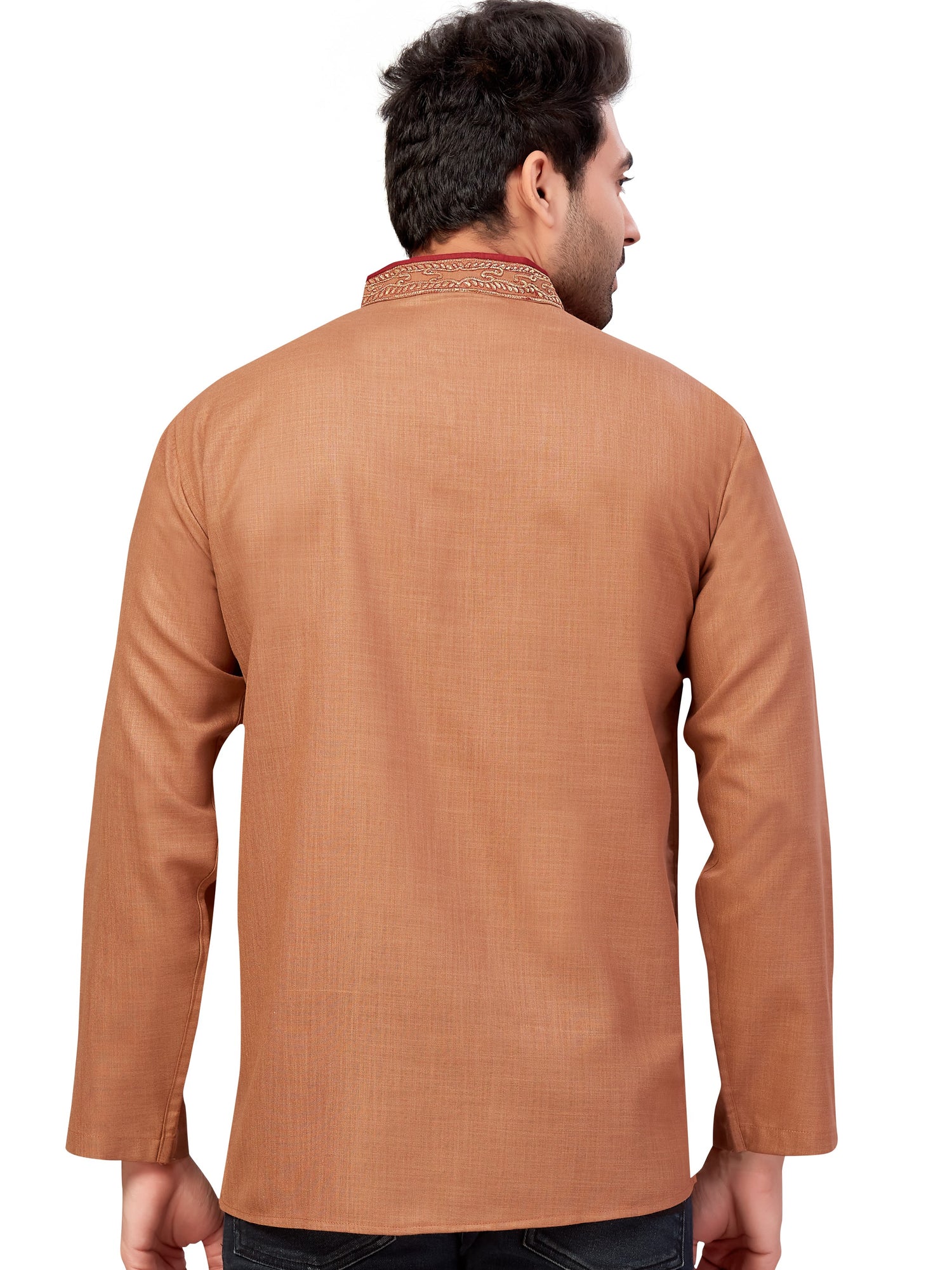 Mens Embroidered Kurti - Roop Darshan