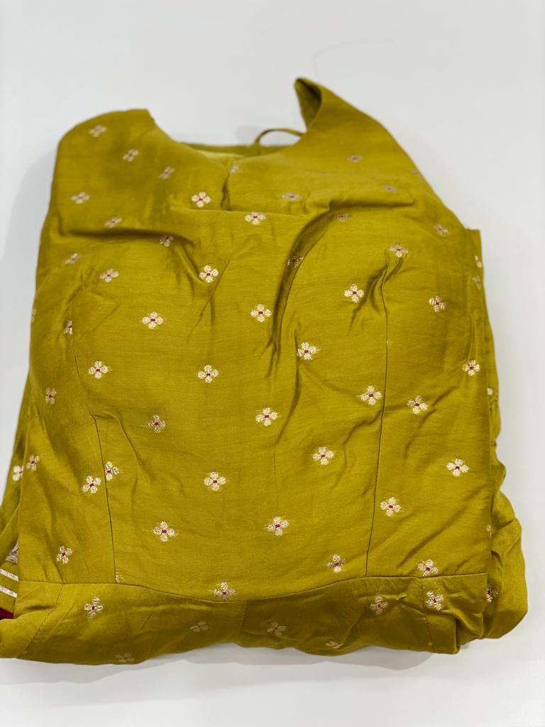 Bindu Silk Flair Churidar Suit - Roop Darshan